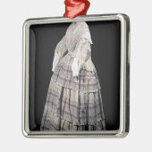 クリノリンの服1850-60年 メタルオーナメント (左)