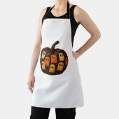 クリパーカボプキン幽霊ハロウィーンギフトクラシックT-Sh エプロン (インサイチュ)