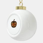 クリパーカボプキン幽霊ハロウィーンギフトクラシックT-Sh セラミックボールオーナメント (右)