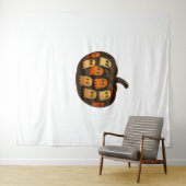 クリパーカボプキン幽霊ハロウィーンギフトクラシックT-Sh タペストリー (インサイチュ(横))