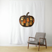 クリパーカボプキン幽霊ハロウィーンギフトクラシックT-Sh タペストリー (インサイチュ)