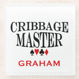 クリパーソナライズされたベッジマスター ガラスコースター