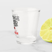 クリパーソナライズされたベッジマスター ショットグラス (右)