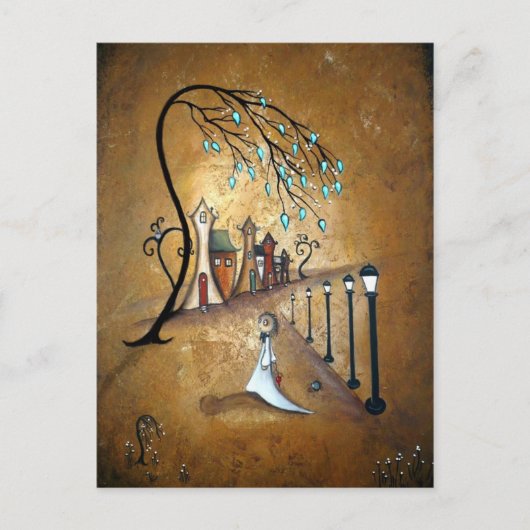 クリパービレッジハガキお洒落ー ポストカード (正面)