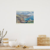 クリビエールのゲーンジーの南海岸， 1862 (w) ポスター (キッチン)