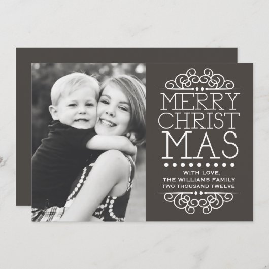 クリファンシースマスカード シーズンカード (正面/裏面)