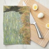 クリフウォークアットポーヴィルバイクロードモネ キッチンタオル (四つ折り)