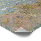 クリフウォークアットポーヴィルバイモネファインアートプリント ポスター (角)