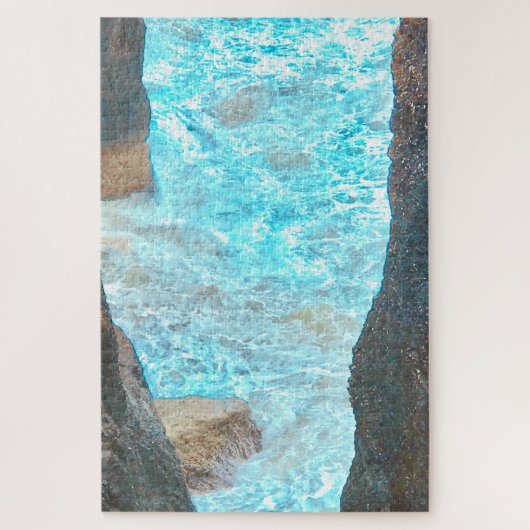 クリフウォークDunmore East Waterford Ireland. ジグソーパズル (縦)