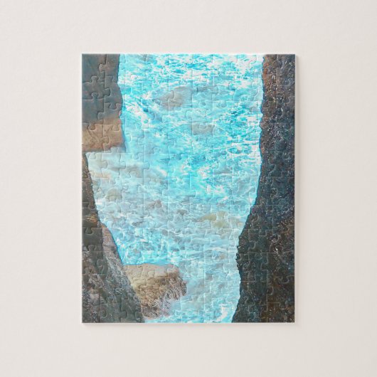 クリフウォークDunmore East Waterford Ireland. ジグソーパズル (縦)