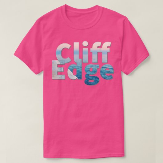 クリフエッジ Tシャツ (デザイン正面)