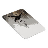 クリフジャンピング – スケートボーダー マグネット (右側)