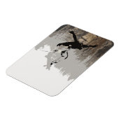 クリフジャンピング – スケートボーダー マグネット (左側)