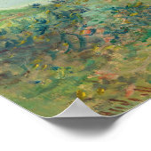 クリフスアットポーヴィルクロードモネファインアート ポスター (角)