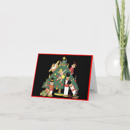 クリフスターレットクラシック漫画ストリップクリスマスカード シーズンカード