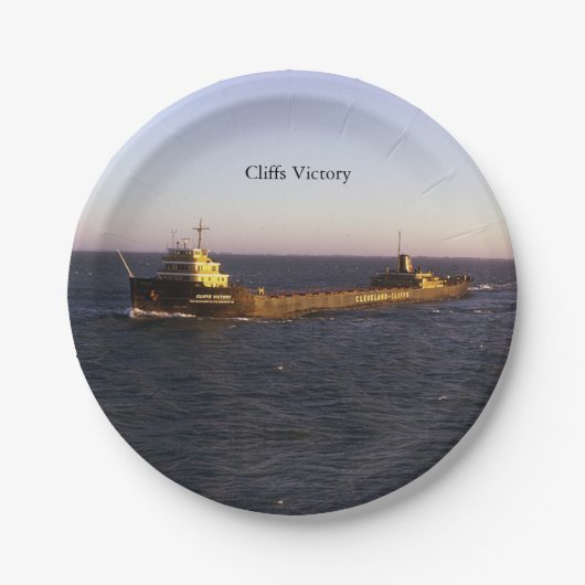 クリフスビクトリー紙プレート ペーパープレート (正面)