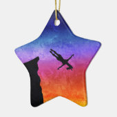 クリフダイブユニコーン セラミックオーナメント (左)