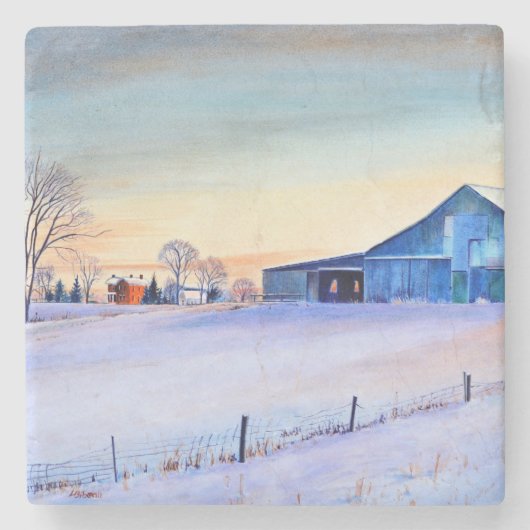 クリフティクリークファーム ストーンコースター (正面)