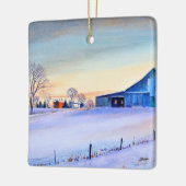 クリフティクリークファーム セラミックオーナメント (左)