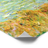 クリフトップウォークアットポーヴィルバイクロードモネ ポスター (角)