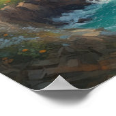 クリフトップクロニクル、中世の城のエコー ポスター (角)