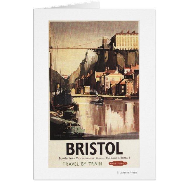 クリフトンサスペンションブリッジアンドボート (正面)