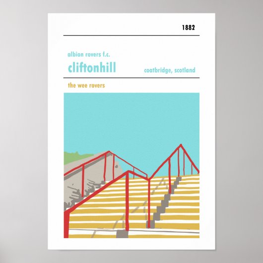 クリフトンヒル、コークトブリッジ。ハイネスマニュアルスタイルプリント ポスター (正面)