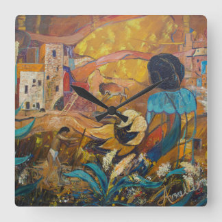 クリフドウェラーズ スクエア壁時計