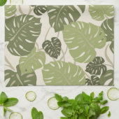 クリフハンガーハワイアンキッチンタオル キッチンタオル (折り畳み)