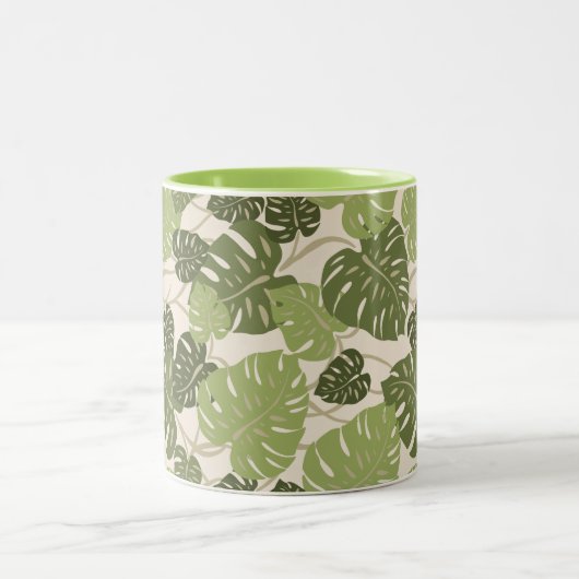 クリフハンガーハワイアンモンスターリーフ ツートーンマグカップ (中央)