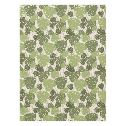 クリフハンガーハワイアンモンスターリーフ テーブルクロス (正面)