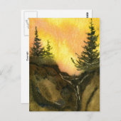 「クリフハンガー#3」田舎道はがき ポストカード (正面/裏面)