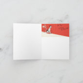 クリフフォードマクブライド/ナポレオン漫画ストリップクリスマスカード シーズンカード (内部)