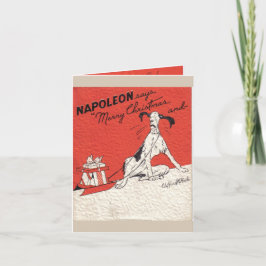 クリフフォードマクブライド/ナポレオン漫画ストリップクリスマスカード シーズンカード