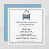 クリブエレガントー | 赤ちゃんシャワー 招待状 (正面/裏面)