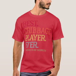 クリブ最高のゲー選手がVinのスキンクを受ける準備をする Tシャツ