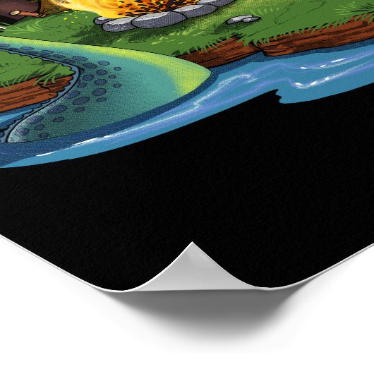 クリプチズキャンプ ポスター (角)