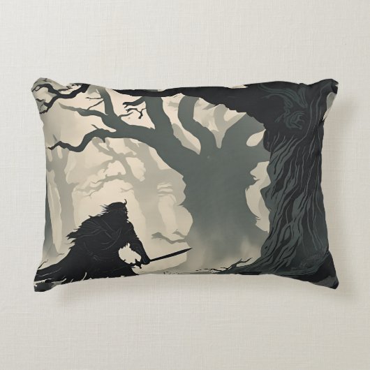 クリプチドの森 アクセントクッション (正面)