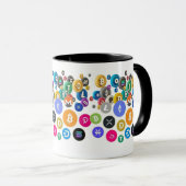 「クリプトカラーで一日をスタート！」 マグカップ (正面右)