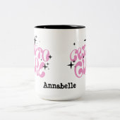 クリプトガールコーヒーマグ ツートーンマグカップ (中央)