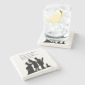 クリプトクリスマスカロル ストーンコースター (横)