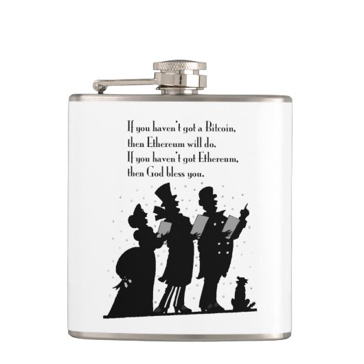 クリプトクリスマスカロル フラスク (正面)