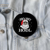 クリプトクリスマスサンタクリプトカレンシーHo Hodl 缶バッジ (インサイチュ)
