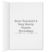 クリプトクリスマス雪だるまカード (内側 (右))