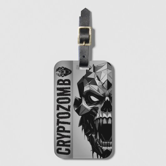 クリプトゾンブ ラゲッジタグ (正面縦)