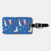 クリプトパ飛んでいるターン ラゲッジタグ (正面横)