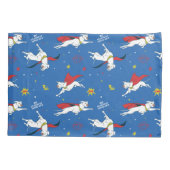 クリプトパ飛んでいるターン 枕カバー (裏面)