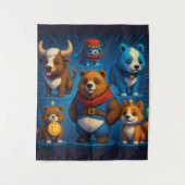 クリプトフレンズ タペストリー (正面)