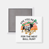 クリプトブル走ビトコイン マグネット (正面/裏面)