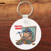 クリプトマイナー キーホルダー (正面)